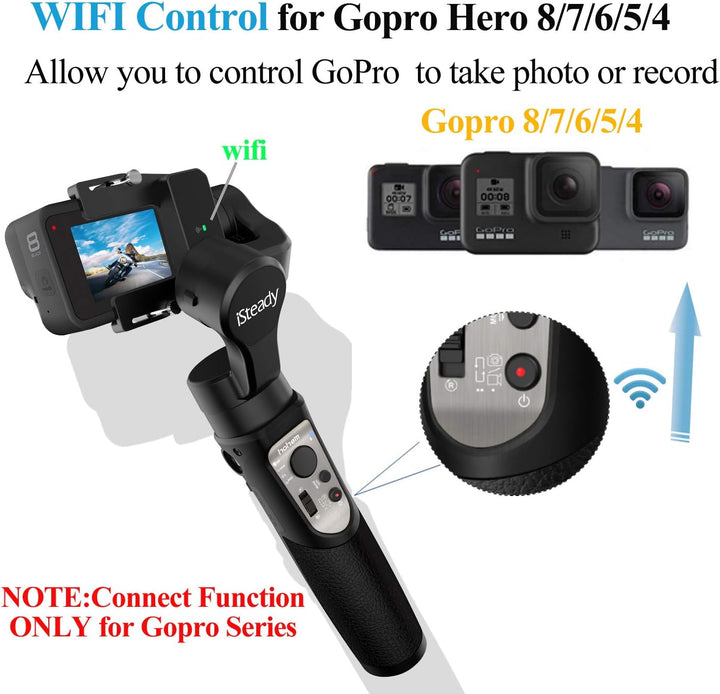 hohem iSteady Pro 3 Action Kameras Gimbal Handheld Gimbal Stabilisator 3 Achsen Splash Proof kompati