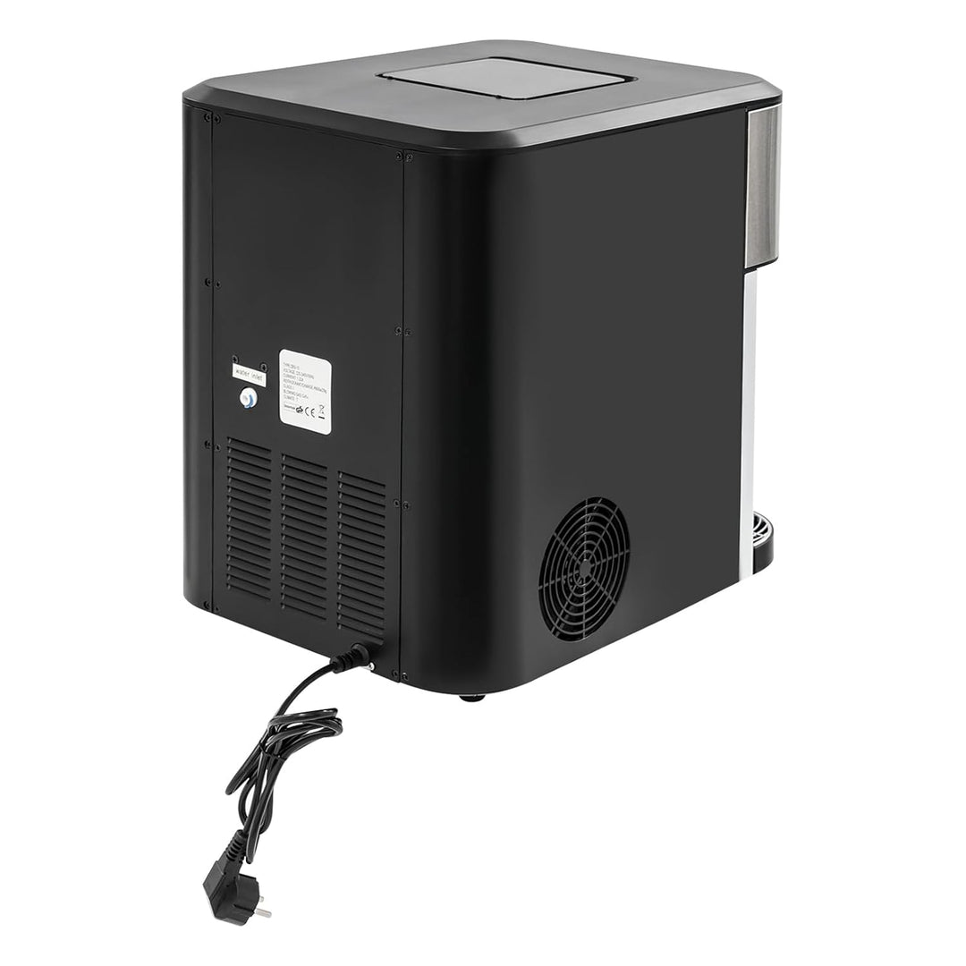 3-in-1 Eismaschine mit LCD &amp; Eiswürfelspender für Zuhause | Eiszubereiter - Eiskubermaschine Schnell