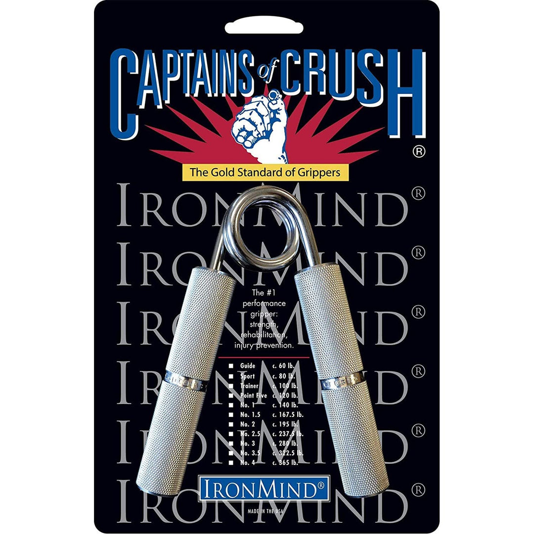 IronMind Captains of Crush (COC) Hand Gripper - The Gold Standard of Grippers | The World&