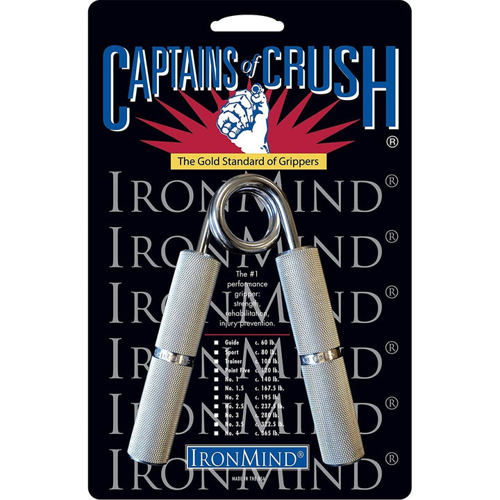 IronMind Captains of Crush (COC) Hand Gripper - The Gold Standard of Grippers | The World&