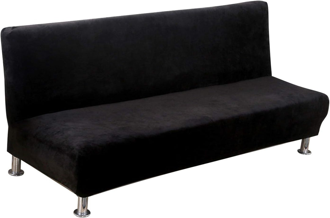 PETCUTE Sofabezug ohne armlehne futonbezug Stretch sofahusse ohne armlehne sofaüberwurf schlafsofa b