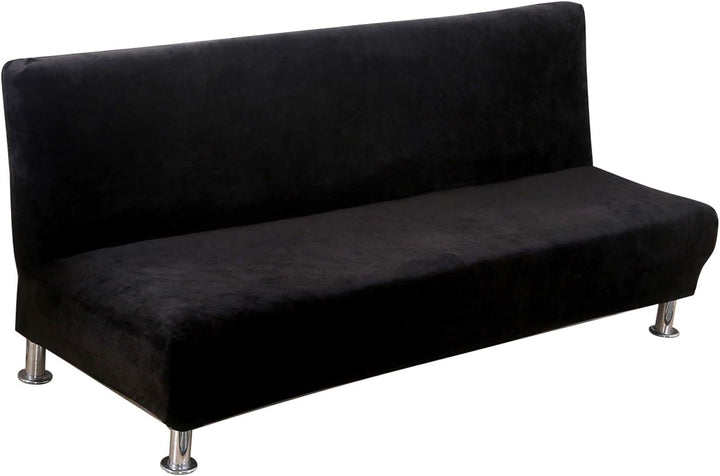 PETCUTE Sofabezug ohne armlehne futonbezug Stretch sofahusse ohne armlehne sofaüberwurf schlafsofa b
