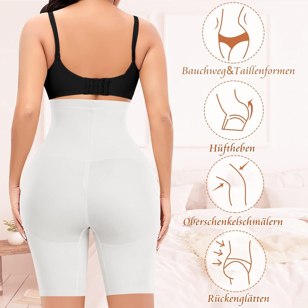 YARRCO Bauchweg Unterhose Damen Shapewear Spitze Miederhose Hohe Taille Figurformende Unterwäsche Le