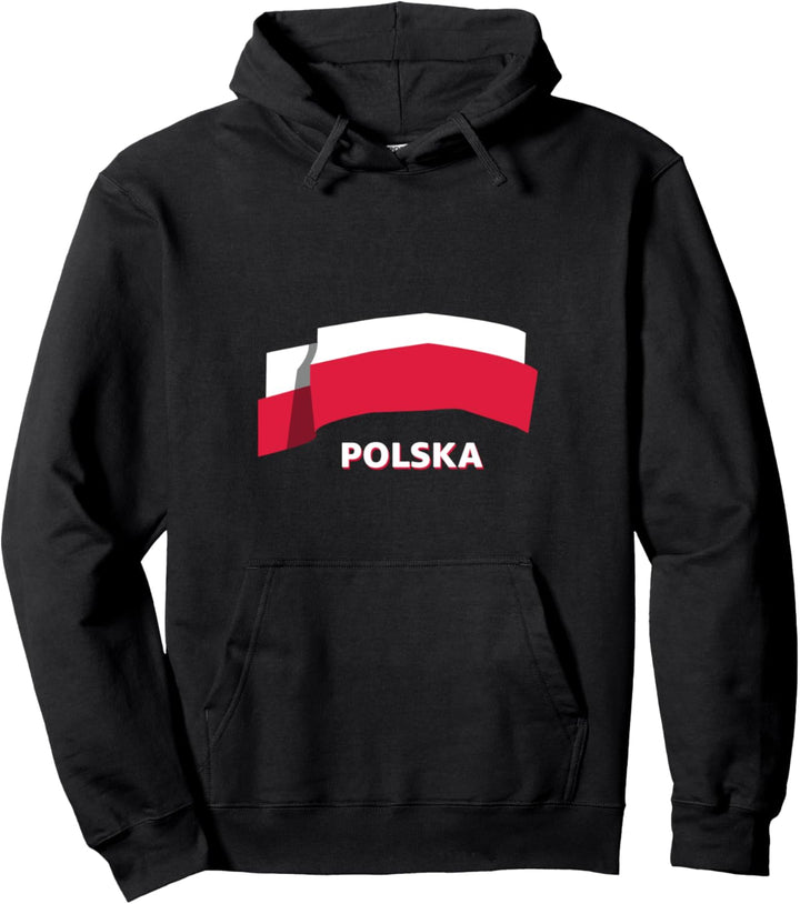 Flagge Polen Pullover Hoodie