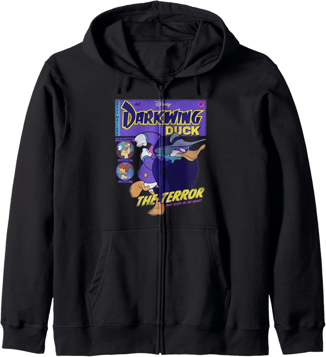 Disney Darkwing Duck Comic Cover Kapuzenjacke