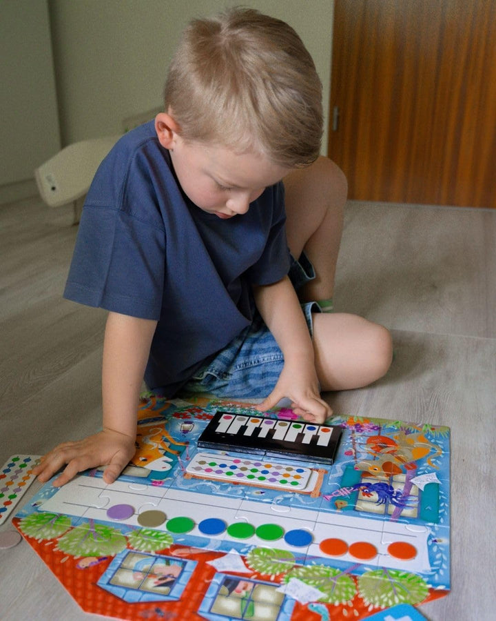 Headu Meine erste Musikschule Kinderklavier Musiknoten Lernen ab 3 Jahren