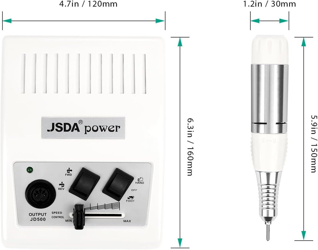 JSDA Profi Studio-Nagelfräser JD500