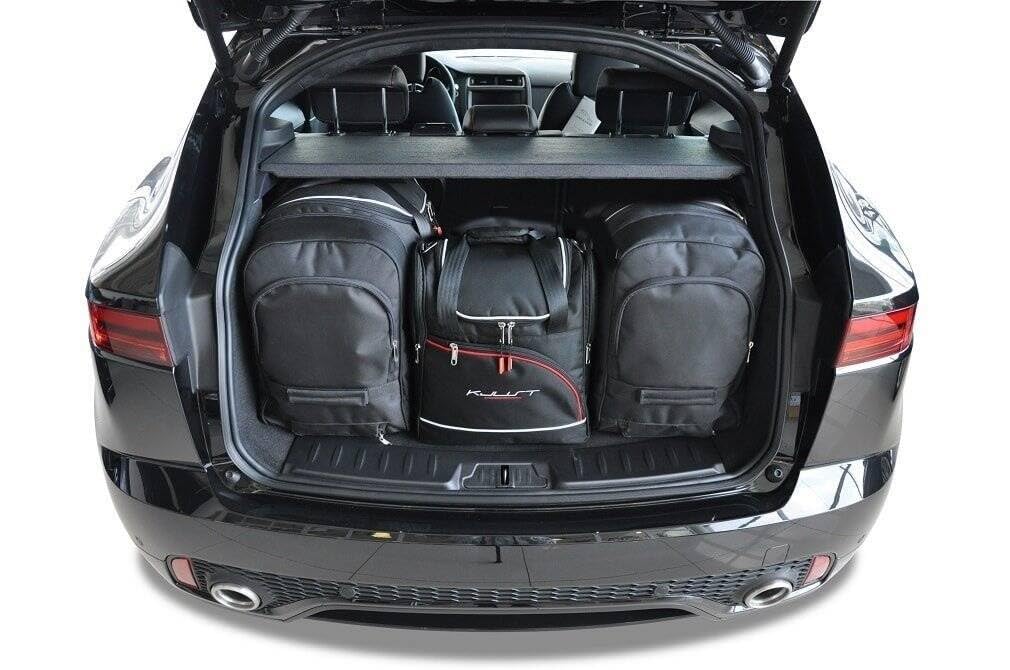 KJUST Dedizierte Reisetaschen 4 stk kompatibel mit JAGUAR E-PACE I (X540) 2017+