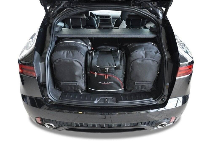 KJUST Dedizierte Reisetaschen 4 stk kompatibel mit JAGUAR E-PACE I (X540) 2017+
