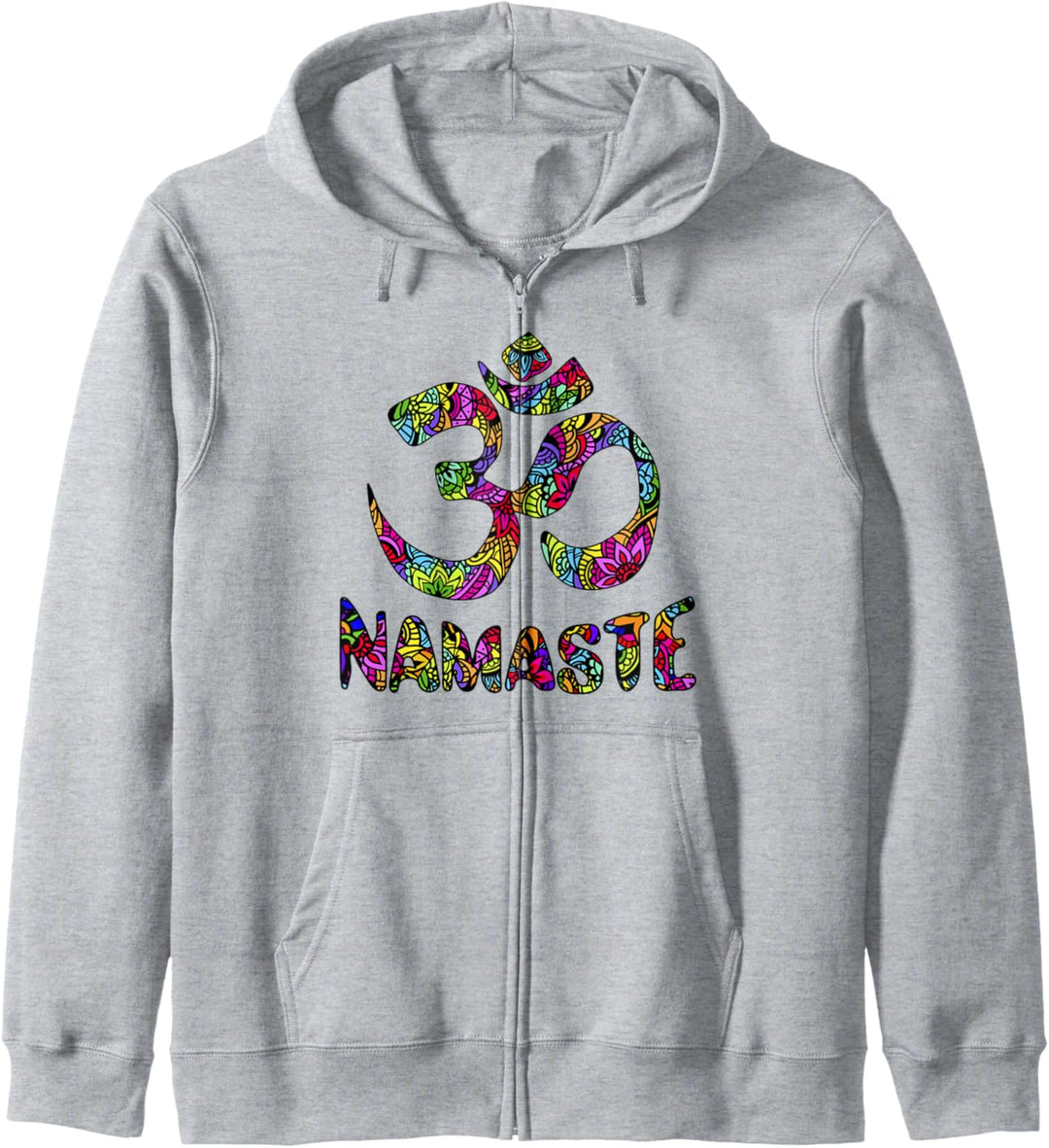 Namaste Meditation Buddhismus Om Graphic Aum Yoga Zen Design Kapuzenjacke