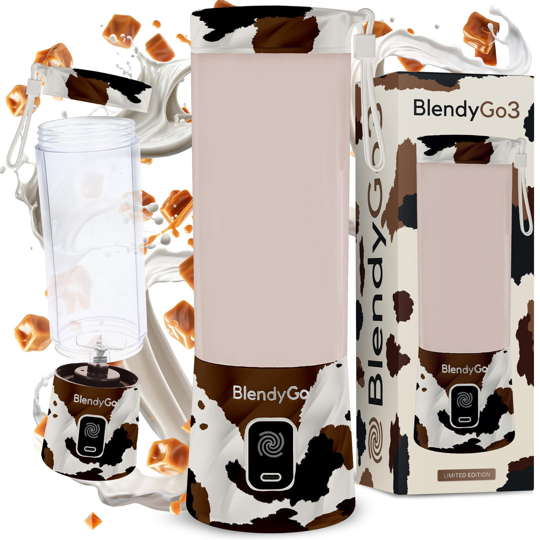 BlendyGo 3 Tragbarer Mixer, Blender, Mini Standmixer, 550 ml, Smoothie maker, Mixer smoothie maker t