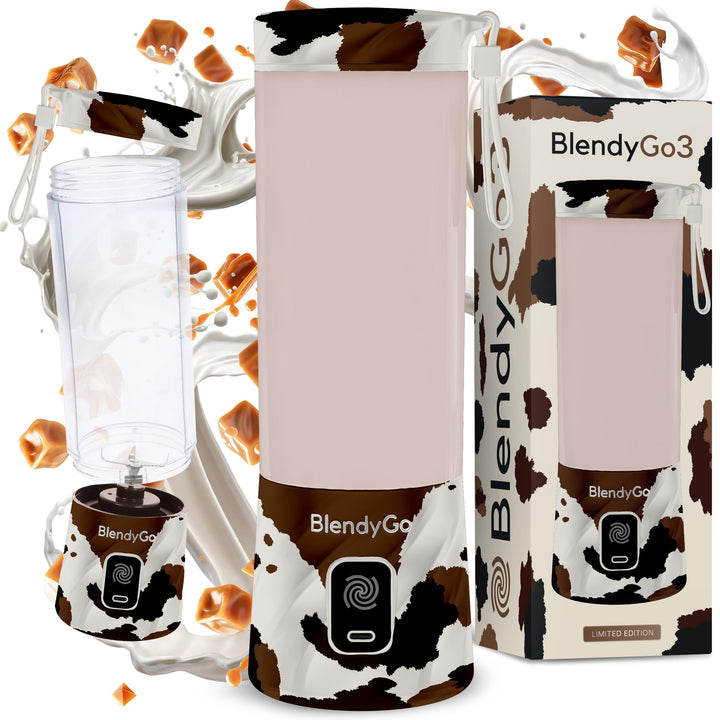 BlendyGo 3 Tragbarer Mixer, Blender, Mini Standmixer, 550 ml, Smoothie maker, Mixer smoothie maker t