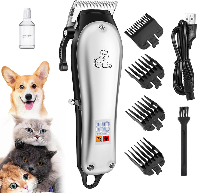 HyAdierTech Elektrische Hundeschermaschine, Hund Katze Tierhaarschneidemaschine, Professionelle Tier