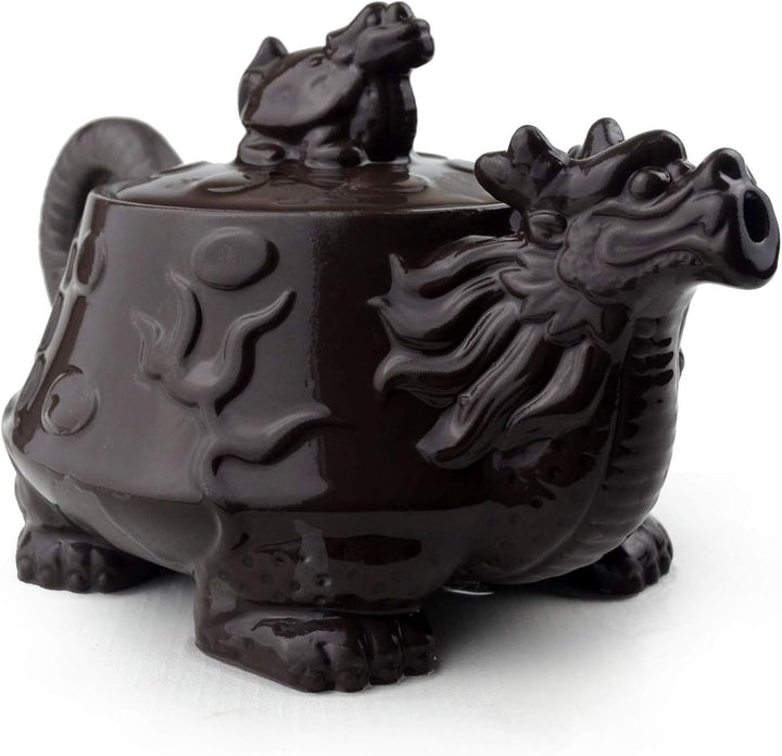 Chinesische Yixing lila Ton Teekanne Drache Teekanne Keramik Traditionelle Kung Fu Tee Set