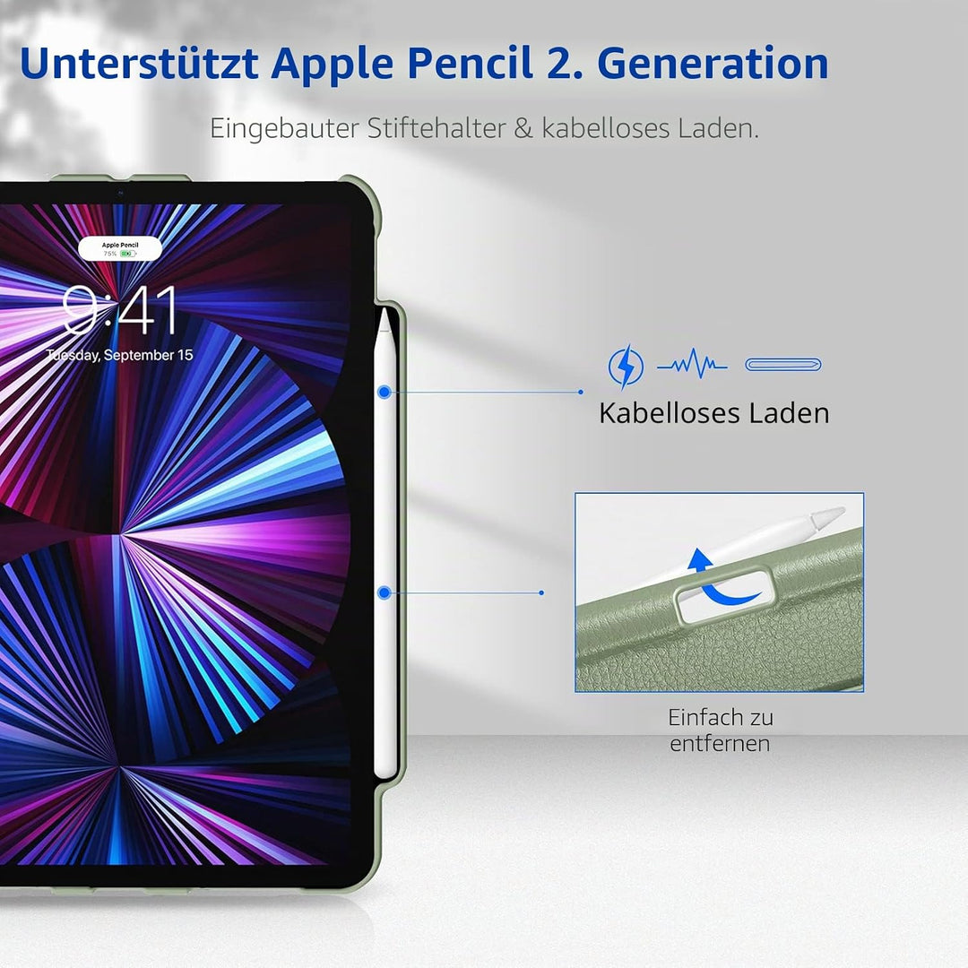 Fintie Drehbare Schutzhülle für iPad Pro 11 Zoll (4.,3. Generation) 2022/2021 – 360 Grad schwenkbare