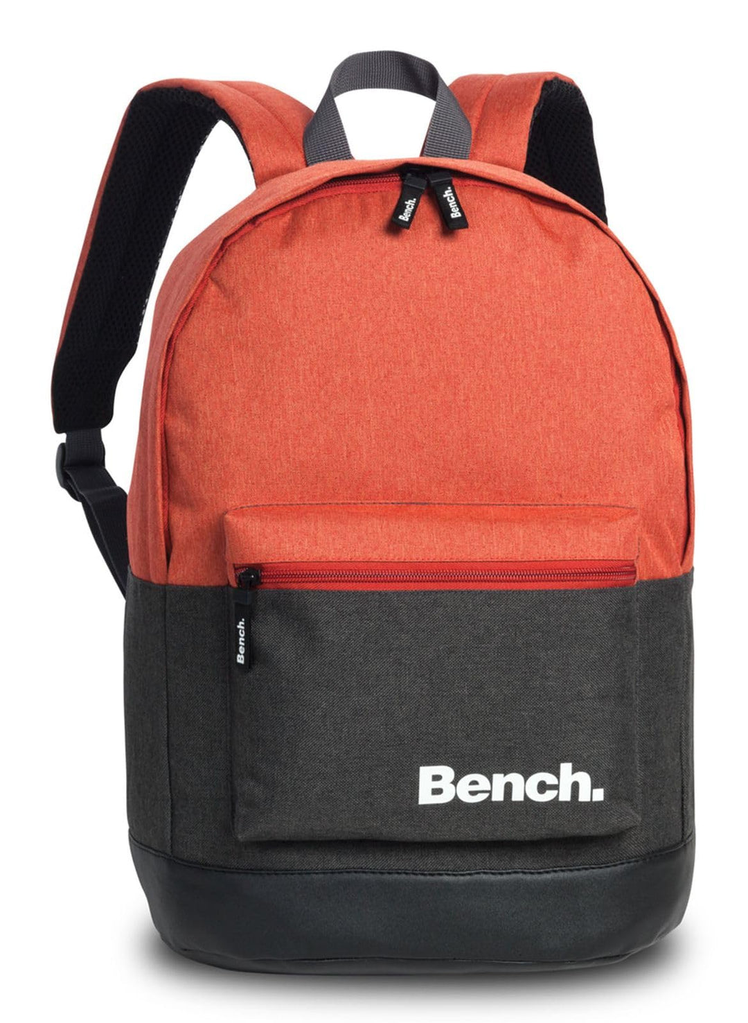 Bench Rucksack Daypack Backpack Schulrucksack 64150, Farbe:Dunkelgrau/Rostbraun