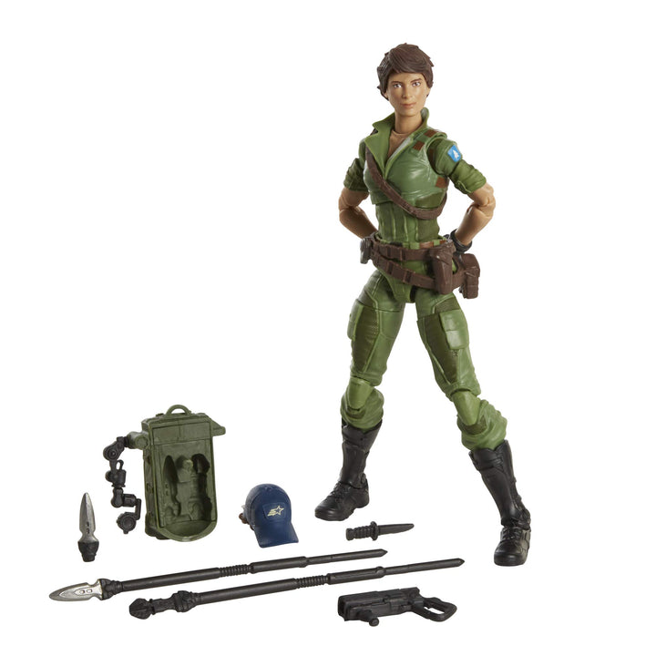Hasbro G.I. Joe Classified Series Lady Jaye Action Figure 25 Collectible Premium Toy with Multiple A