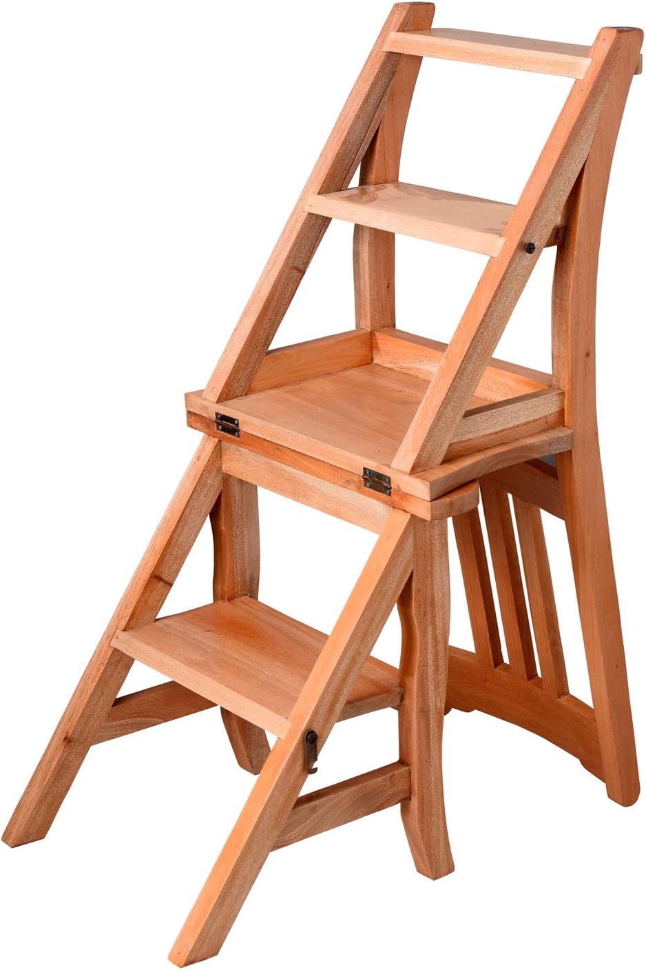 Trittstuhl Leiterstuhl Massivholz Bibliotheksstuhl Stepchair mar186 Palazzo Exklusiv