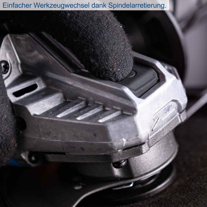 Scheppach Akku Winkelschleifer BC-AG125-X | SchleifscheibenØ 125mm | Drehzahl 2500‒10000 min-1 in 6