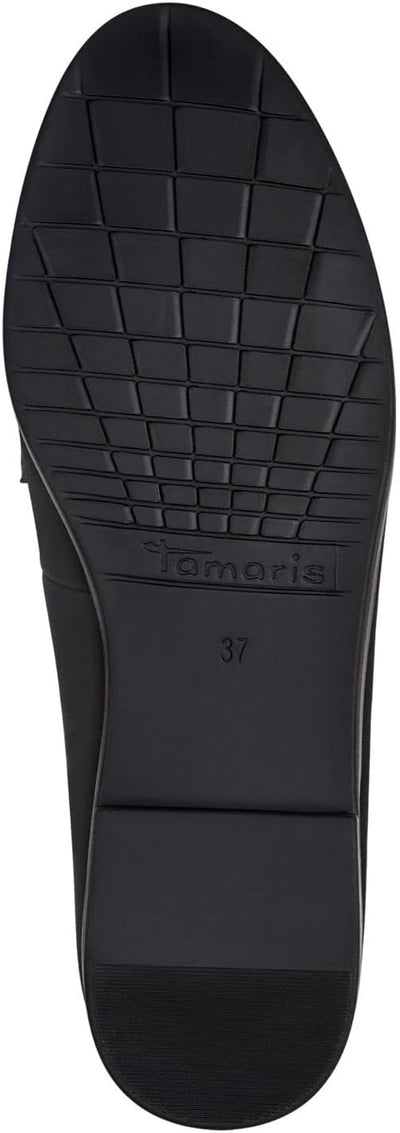 Tamaris Damen Slipper 1-1-24292-20 schmal 37 EU Schwarz, 37 EU Schwarz