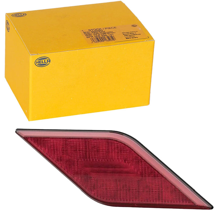HELLA - Heckleuchte - Shapeline Style - LED - 24/12V - Anbau/geschraubt - Lichtscheibenfarbe: rot -