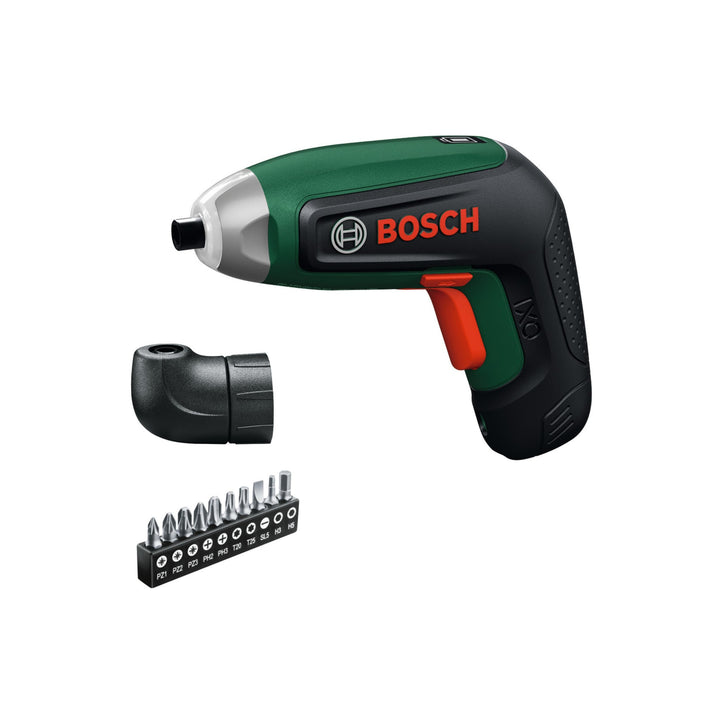 Bosch IXO8 Akku-Schrauber (Bitsatz, Winkelvorsatz, 1x Karton)