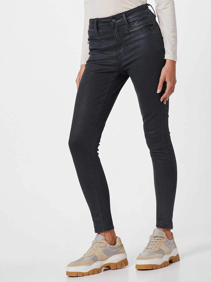 G-STAR RAW Damen Ashtix Super Skinny Ankle Jeans, 24W / 30L