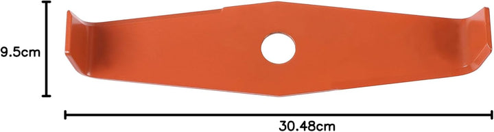 LSHUZIYU 305x4mm-2T Biege, Dorn mit Adapter 22.23-20-16mm, Mulchmesser-Klinge, Freischneiderklinge,