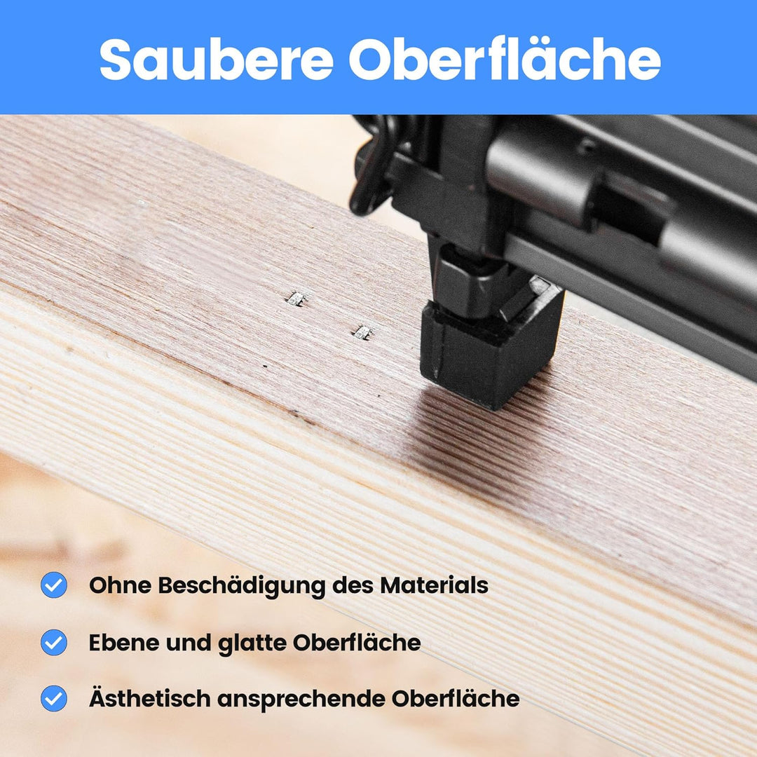 meite Stauchkopfnägel 18GA, 4.000 Stück Sortiment in 4 Grössen (16mm, 19mm, 25mm, 32mm), Verzinkte T