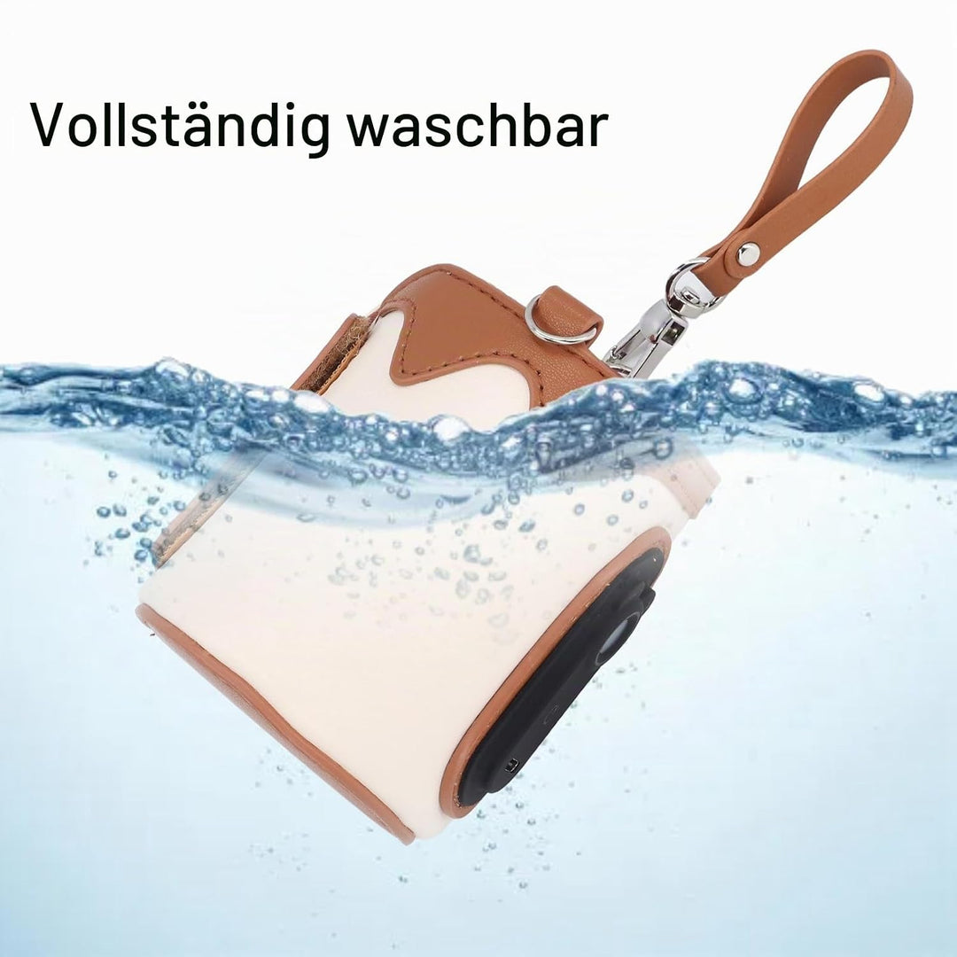 Flaschenwärmer Hülle, Babyflaschenwärmer Tasche, USB Betrieben 26 Gänge Temperatureinstellbarer Trag
