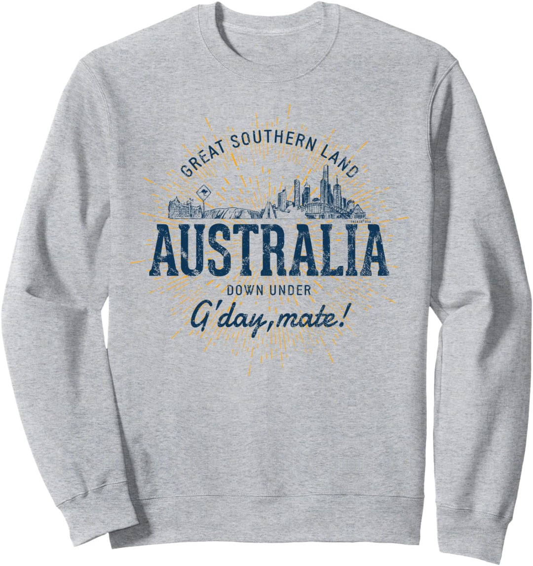 Australia Retro-Stil Vintage Australien Sweatshirt