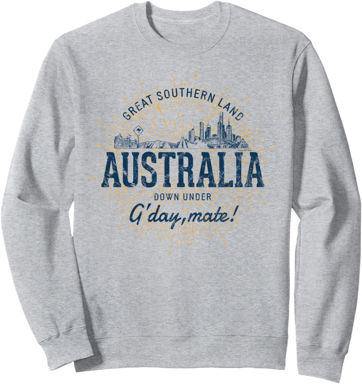 Australia Retro-Stil Vintage Australien Sweatshirt
