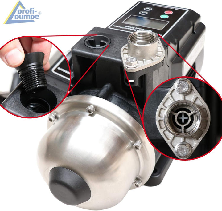 INVERTER-HAUSWASSERWERK - INVERT-Tech 2 Permanent Magnet Centrifugal-Pumpe Hauswasserautomat Hauswas