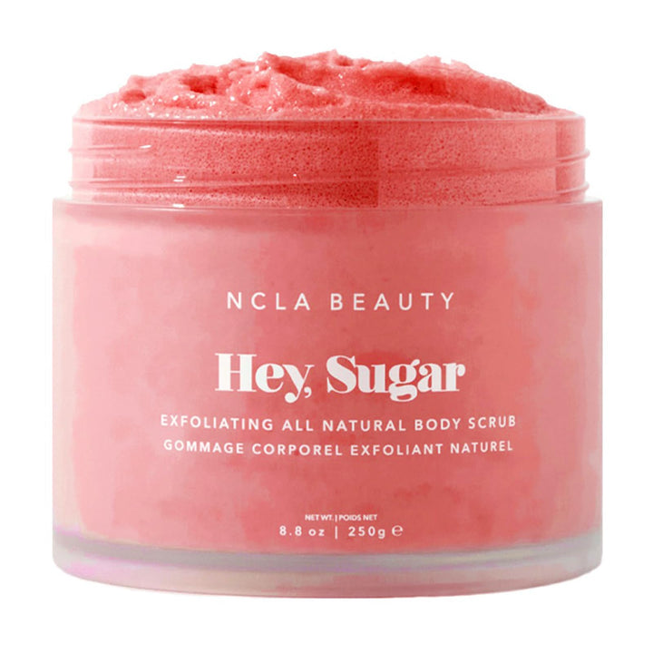 NCLA Beauty Hey Sugar All Natural Body Scrub - Feuchtigkeitsspendendes Zuckerpeeling - Sheabutter Ka