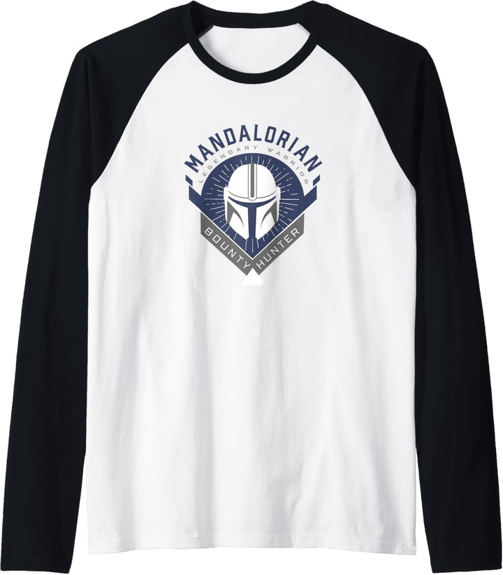 Star Wars The Mandalorian Warrior Emblem Raglan
