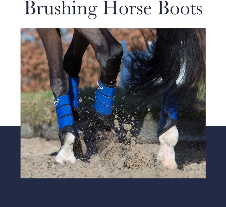 LeMieux Fleece Lined Brushing Boots Pair Bürstenstiefel