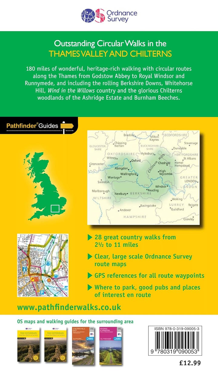 Thames Valley & Chilterns (Pathfinder Guides), Taschenbuch