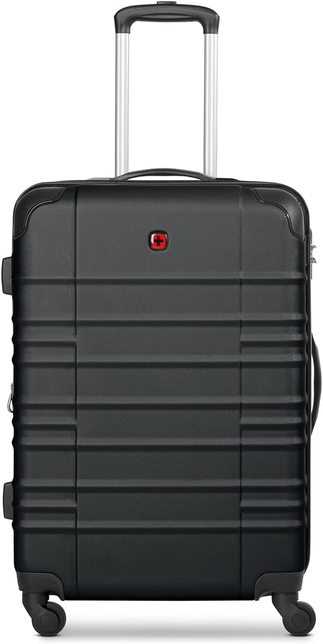 WENGER Check-in Koffer für Damen und Herren | mittelgrosser Trolley 46 x 26 x 65 cm aus hochwertigem