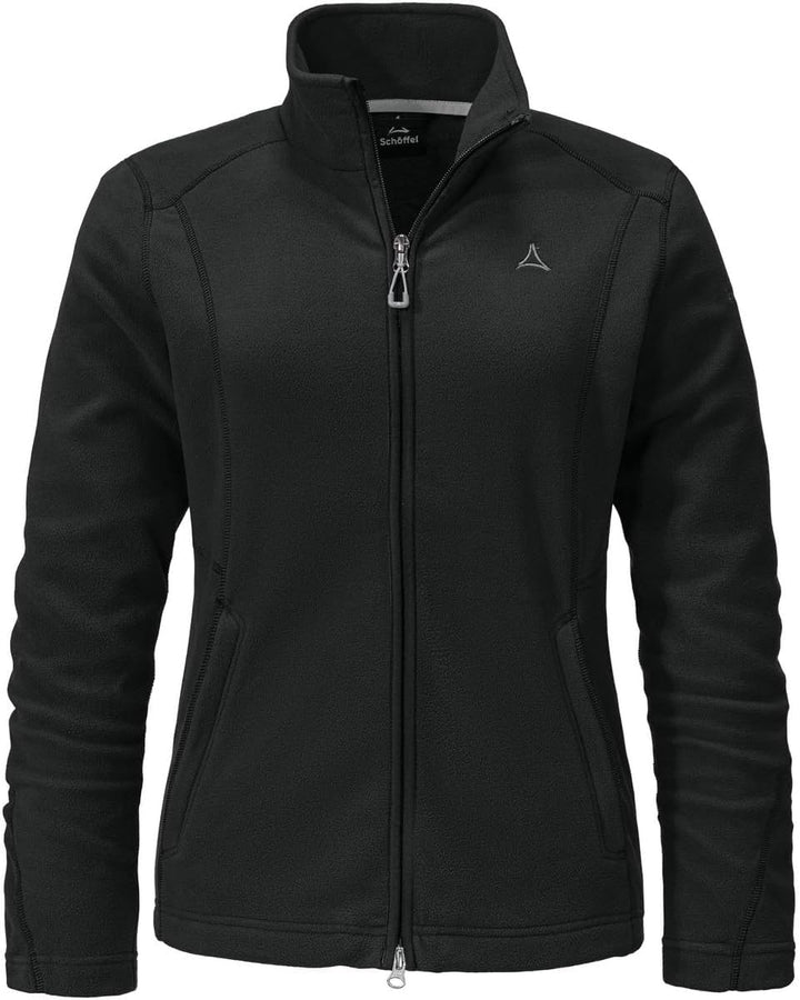 Schöffel Damen Fleece Jacket Leona3 Fleece Jacke 36 Schwarz, 36 Schwarz