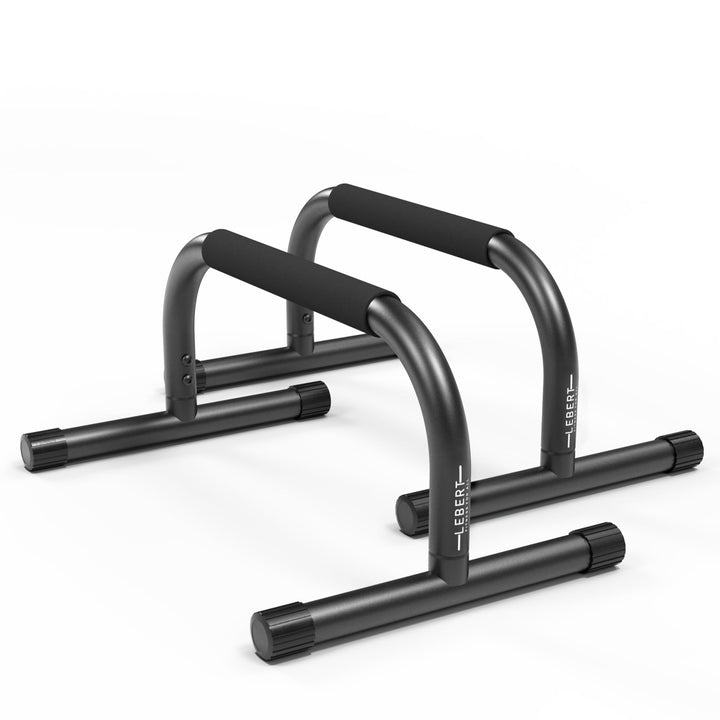 Lebert Fitness Parallettes - Calisthenics Equipment ✓ Dip Station ✓ Push Up Stand Bar ✓ Bodyweight E