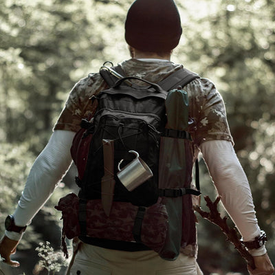 Mardingtop 28L Rucksack Taktischer Rucksack Wanderrucksack Trekkingrucksack Angelrucksack für Surviv