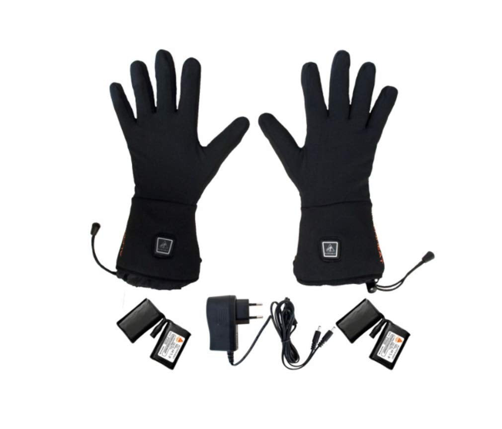 Alpenheat Unisex Handschuhe Fire-Gloveliner  Heated glove liner, Schwarz, XXL, AG1-XXL