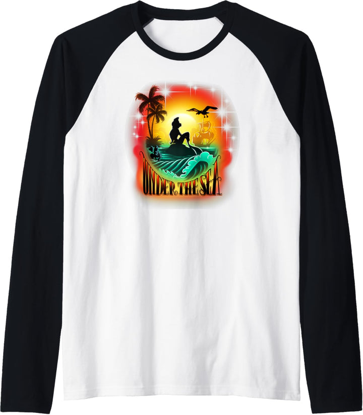 Disney The Little Mermaid Ariel Dreaming Raglan