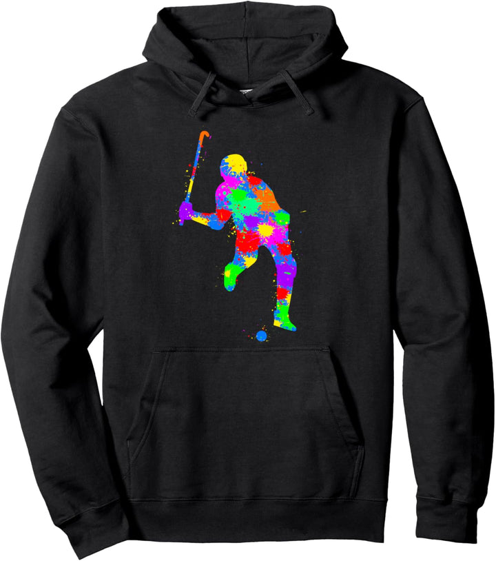 Feldhockey Hockey Hockeyspieler Kinder Jungen Pullover Hoodie
