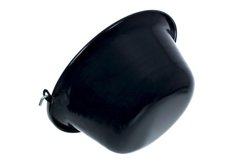 NAJDER Ungarischer Gulaschkessel, Gulaschtopf, Hängender emaillierter Kessel mit Griff, Servierkesse