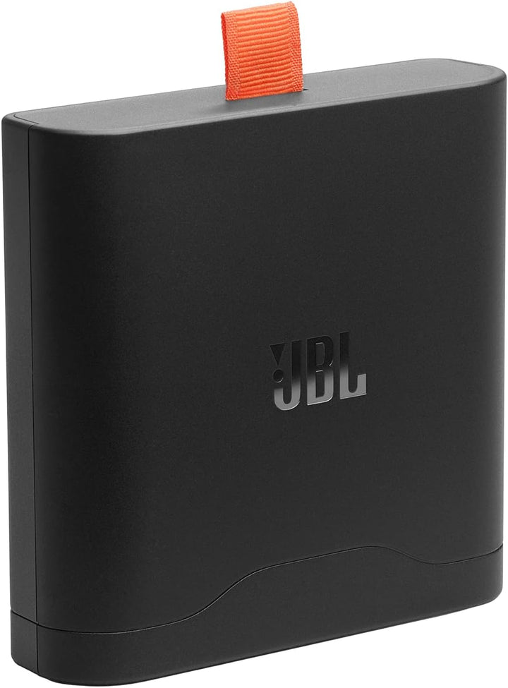 Der JBL Battery 400 mit Ladecase lässt Sich in Sekundenschnelle austauschen, sodass Ihre JBL PartyBo