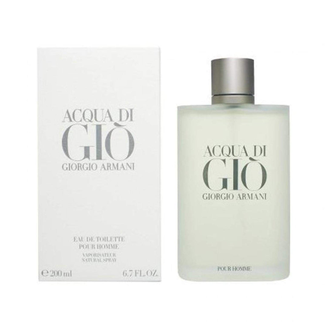 ARMANI - ACQUA DI GIO HOMME eau de toilette mit Zerstäuber 200 ml - Herren Orientalisch 200 ml (1er