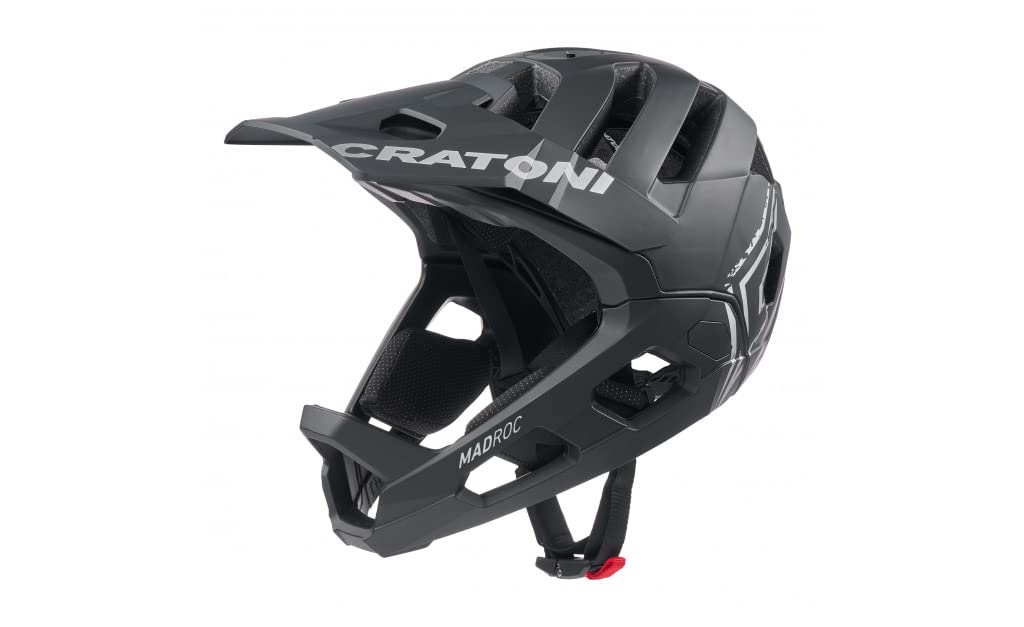 Cratoni MTB-Fahrradhelm Madroc schwarz matt, L