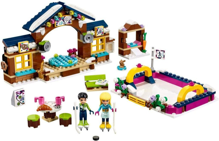 LEGO Friends 41322 - "Eislaufplatz im Wintersportort Konstruktionsspiel, bunt