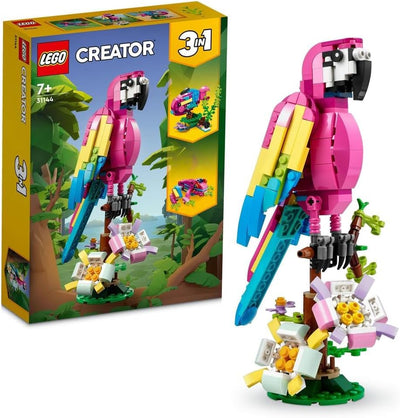 LEGO® Creator 31144 Exotischer pinkfarbener Papagei, Schwarz